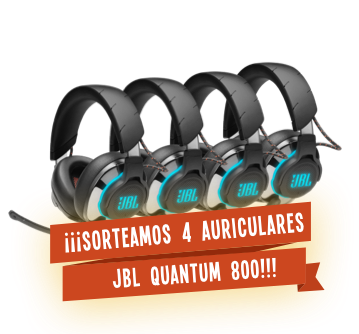 Sorteo 4 auriculares JBL Quantum 800