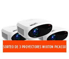 Sorteo 3 proyectores wifi Prixton Picasso